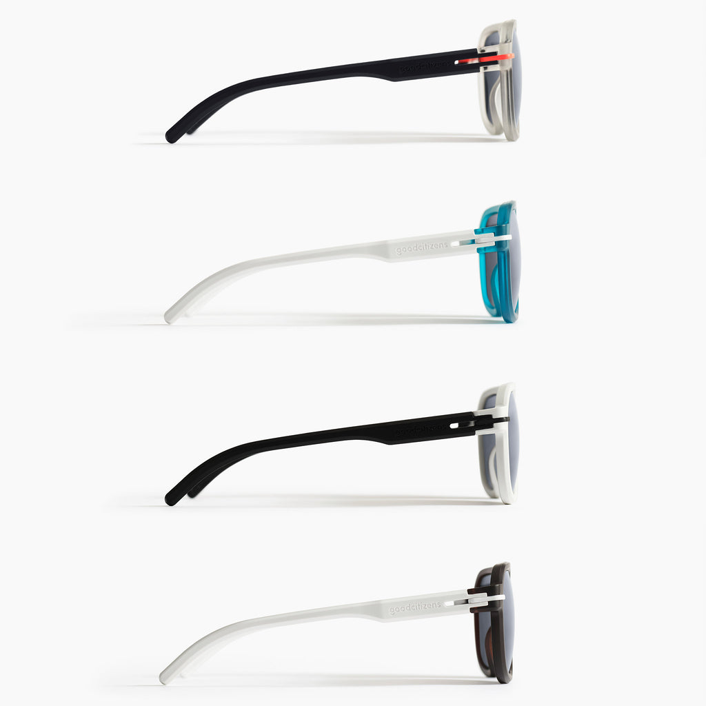 Good Citizens repair and customise arms on sunglasses and reading glasses