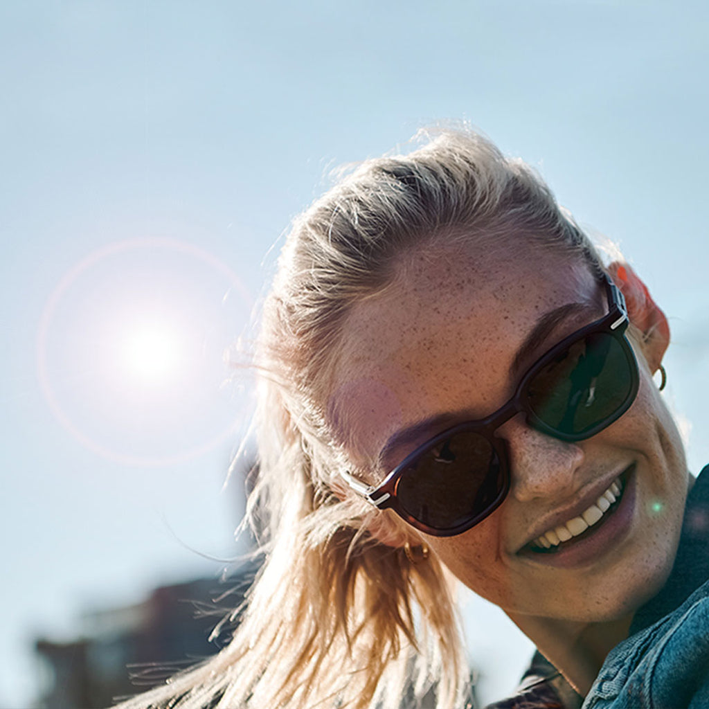 Good citizens 100 percent recycled sunglasses and reading glasses happy fit