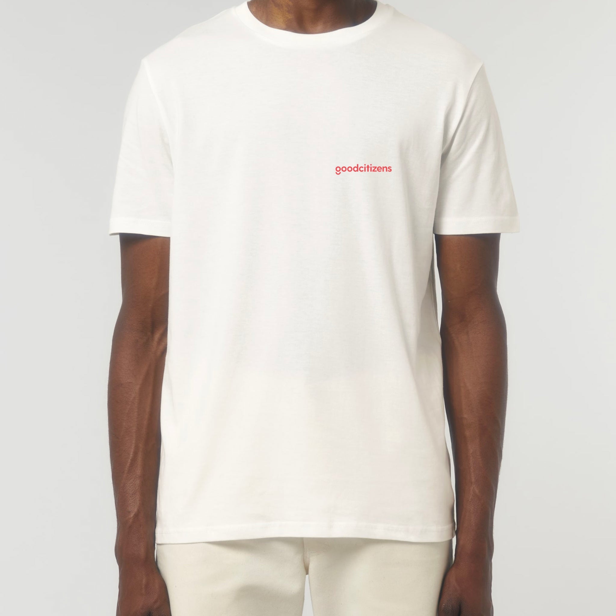 T-shirt 'Off White' Red – Good Citizens Eyewear T-shirt 'Off White' Red – Good Citizens Eyewear