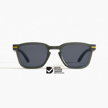 Good Citizens 100% recycled grey wayfarer sunglasses